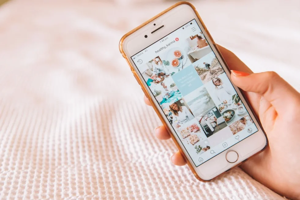 Agencja social media planuje spójny feed na Instagramie dla marki
